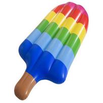 Extra Large Inflatable Pool Float Shape Water Color Ice Cream Lounge Rainbow Recliner Swimming Mattress