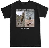 GOAT MEME VIRAL FUNNY HUMOR GREATEST ANIMAL HIP HOP RAP TREND MENS T SHIRT Unisex T-Shirt S įvairiaspalvis