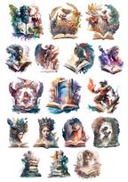 1 Set Cute The Book of Olympus Stickers Crafts Scrapbooking  Planner Journal Stationery  Vintage Diy  Ablum Diary  Stationary balta