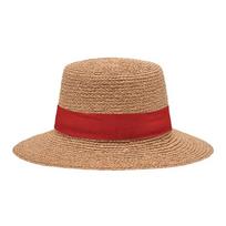 Helen Kaminski HAT51547 NUTR Gracie Nuga Tropical Boater Hat Bucket Hat HAT51547 NUTR