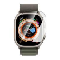 Tempered Glass Screen Protectors for Apple Watch Ultra 49mm HD Anti-Scratch Full Cover for IWatch Ultra 1/2/3 Protective Films 1Pc