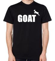 Goat T-Shirt Men Women Unisex Greatest of All Time Cool Top S įvairiaspalvis