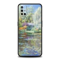 Phone Case For OnePlus 11 10 9 Pro 9T 12R 10R 9R 9RT 10T 8T 8 7 6T 7T Nord 2T CE 2 5G N200 N10 N100 Soft Cover Claude Monet Art For OnePlus 7
