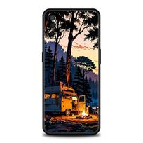 Phone Case For OnePlus 15 13 12 11 10 9 8 7T Pro 13T 13R 12R 10R 9RT 8T Nord 2T CE 2 3 5G Lite Soft Cover Forest Travel Vehicle For OnePlus 7T