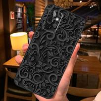 Black Art pattern Case For Samsung Galaxy A56 A36 A54 A34 A14 A06 A16 A26 A12 A32 A52 A13 A33 A53 A15 A35 A55 For Samsung A12