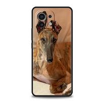 Phone Case For Xiaomi Mi 15 14 13 12 11 Lite 14T 13T 12T 11T Pro Poco X7 X6 X5 X3 Pro F6 F5 F4 Cover Galgo Greyhound Dog For Mi 11 Lite