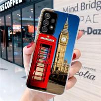 Sale London City For Samsung Galaxy A15 A14 A13 A12 A55 A54 A53 A52 Phone Case A32 A35 A34 A33 A25 A24 A23 A22 A04S A03S A02 Samsung A14