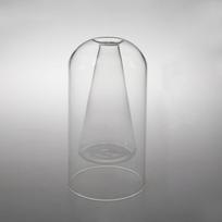 Double Layered Aromatherapy Bottle Glass Fragrance Diffuser Bottle Hydroponic Pot Vase  Gift skaidri
