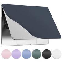 Etui Do Apple Macbook Air 15 2023-2025 (M2/M3/M4) - Elastyczna, Matowa Obudowa Ochronna, Lekka I Odporna - Alogy Airguard™ Granatowy