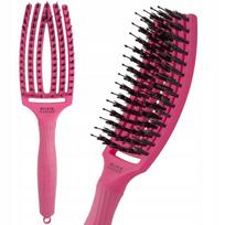Olivia Garden Szczotka Fingerbrush Combo Medium Hot Pink