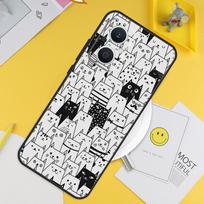 Funny Cat Collage For OPPO Reno 13F 11F 12F 14F 10 11 12 13 14 Pro 8T 7 8 Lite OPPO Find X8 X6 X5 X9 Pro Case For OPPO Reno7 4G