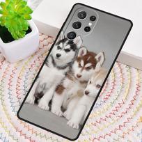 Animal Husky cute Puppy Dog Phone Case for Samsung Galaxy note 10 pro S26 Ultra S23 S24 FE S25 S21 S22 PLUS shockproof Cove Galaxy S25 Ultra