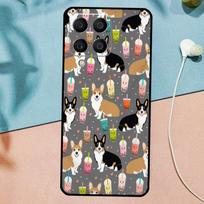 Corgi and Bubble Tea For Samsung Galaxy M31 M11 M23 M12 M13 M14 M15 M35 M55 M34 M54 M33 M53 M32 M52 M06 M16 Case For Samsung M11