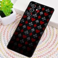 Poker Surreal Aesthetic Art Phone Case For Samsung Galaxy note 10 pro S26 S25 S24 S23 S22 Ultra Plus S21 FE S20 Shockproof Cover Galaxy S23 Ultra