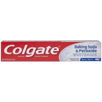 Colgate Baking Soda And Peroxide Whitening Toothpaste, Brisk Mint, 6 Oz