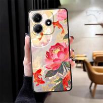 Case for Xiaomi Redmi Note 14 14C A4 A5 10 12C 13C K80 A3 A1 13 Pro Plus 9 8 7 12 11 Phone Cover A1 A2 K40 Oil Painting Flower Redmi Note 8T