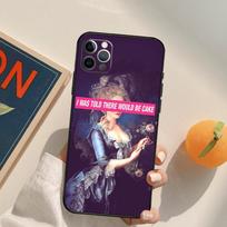 Marie Antoinette Cover Case For iPhone 16 15 14 13 12 11 Pro Max XS XR X 12 13 Mini 16 15 Plus Fundas For iPhone XR
