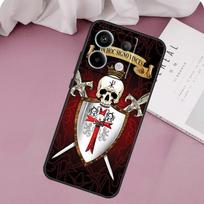 Knights Templar Case For Xiaomi Redmi Note 13 14 12 11 10 9 15 Pro Plus Redmi 15 14C 10C 12C 13C 15C Cover For Redmi 10