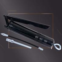 Heavy Duty 10000 PSI Grease , Standard Cartridges Metal with Hose Accessory, Convenient One Hand