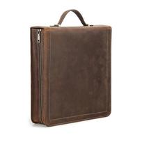 Genuine Leather Zipper CD DVD Wallet Holder Box 224 Discs Album Organizer Media Storage Case CD DVD Large Capacity Bag kava