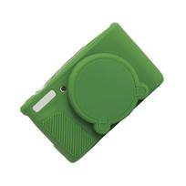 Soft Silicone Protective Case For Canon SX740 SX730 Camera With Scratch Resistance And Easy Handling Slim Profile Green Pink žalia