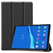 Tablet Leather Case For Lenovo Tab M10 FHD PLUS TB-606F 2020 For Tab M10 PLUS juoda