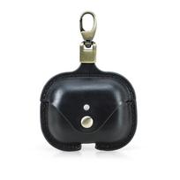 Genuine Leather Cover for AirPods Pro 3 Case Airpod Pro 2nd 1st generation Bluetooth Wireless Headphones Charging Box with Hook juoda
