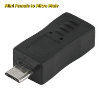 Micro USB Female To Mini USB Male Adapter Charger Converter Mini USB V3 To Micro USB V8 Adapter for Mobile Phone Android MP3