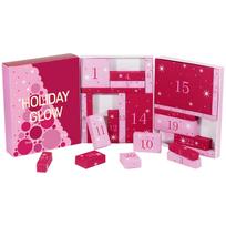Holiday Glow Advent Calendar with Surprise Beauty Products 24 Days of Skincare and Makeup Delights balta