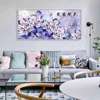 5D „pasidaryk pats“ deimantinis paveikslas „Purpurinis bijūnas“ Deimantinis siuvinėjimas Visiškai kryželiu deimantinė mozaika namų dekoras 40*80 cm gray