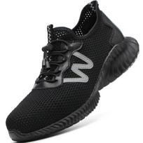 Labor Shoes Men's Breathable Anti-smashing Anti-piercing Plastic Head Workers' Foot Protective Shoes 35