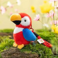 Mielas paukštukas pliušinis žaislas tukanas lėlė budgerigar serijos pakabukas dovana 15cm（0.15kg）