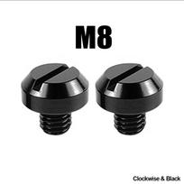 NEW 2PCS M8 M10*1.25 Motorcycle Mirror Hole Plug Screw Bolts For Yamaha Honda Kawasaki Suzuki BMW Aprilia Ducati Universal