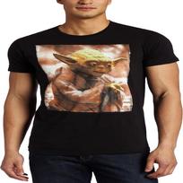 Freeze Young Mens Star Wars Yoda Photo Real T-Shirt S juoda