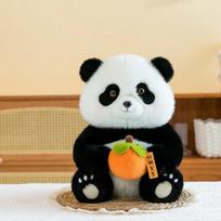 Kawaii Panda pliušinis kuprinė Mielas gyvūnas pliušinis lėlė Moterys per petį kailinis minkštas peties krepšys kelionei vakarėliui moters gimtadienio dovana