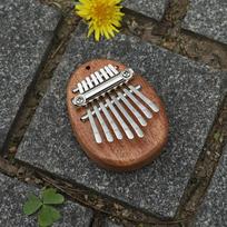 8 klavišų mini medinis kalimba, aukštos kokybės, išskirtinis pirštų nykščio pianinas, marimba, muzikinis geras aksesuaras, pakabukas, dovana