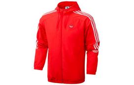 Adidas Striukės Vyriškos Raudonos Su Gobtuvu Vidutinio Stiliaus Kitos FL1773 L