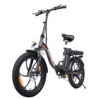 CHEEVALRY C16-1 Adult Folding E-BIKE 250W Motor 48V16AH Battery 20 Inch Foldable E- Bike Urban Commuter  Electric Cycle Men Women Daily Travel juoda