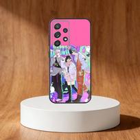 Link Click Phone Case For Samsung S25,S24,S21,S22,S23,S30,Ultra,S20,Plus,Fe,Note,10,9,5G Black Cover Samsung S26ULTRA