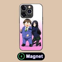 Accel Arita Haruyuki Glass MagSafe Mobile Phone Case for iPhone 17 16 15 14 13 12 11 Air Pro Max Plus Mini Colorful Cover iPhone 11 Pro Max
