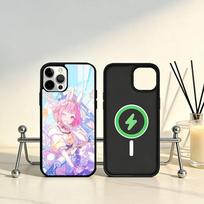 Cute Project SEKAI Phone Case For iPhone17,16,15,14,13,12,11 Plus,Pro Max Magnetic For Magsafe Wireless Charging iPhone16PROMAX