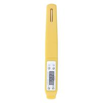 Automatic Calibration Digital Food Thermometer -50℃~ 300℃ Instant Reading Electronic Pocket Thermometer Probe Type geltona
