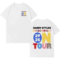 Popular Singer Harry Styles Love On Tour Pure Cotton TShirt Unisex Fashion Casual Short Sleeve Daily Graphic Tee S