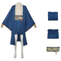 Majestic Black Myth Wukong Cosplay Costume Adult Land God Cloak Outfit In Elegant Blue XS