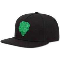 Women Clover Embroidery Hip-Hop Hats Spring And Autumn Outdoor Use Adjustable Sportss Casual Baseball Caps Sunscreen Hat For Men And