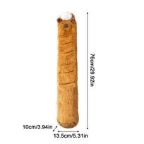 29.9-inch Long Hot Water Bottle 3000ml Winter Capybara Design Pack Hot Water Pouch With Plush Cover For Bed Hand Foot Warm