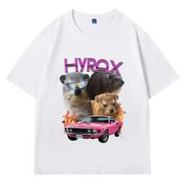 Stylish Hyrax T Shirt Hip Hop Funny Meme Mom Dad Vintage Clothes Tshirt Fashion Casual Tee Shirts Women  Short Sleeve S