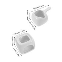 Ceramic Essential Oil Diffuser Burner White Aromatherapy Aroma Burner for Home Bedroom Decor Essential Oil Wax Melt Warmer balta
