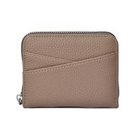 Japanese PU Leather Wallet Multiple Card Slots Organ Card Holder Portable Coin Pouch  Outdoor chaki
