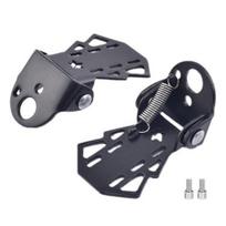 1 Pair Bicycle Rear Pedal Peg Heavy Road Mountain Bike Universal MTB Duty Non-slip Mini